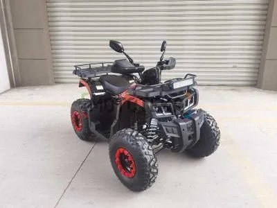 Квадроцикл Мотомир Jaeger 2 чёрный/красный (машинокомплект)