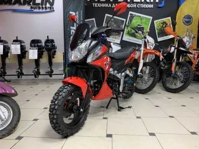 Мопед Мотомир STORM CROSS МЕХАНИКА красный