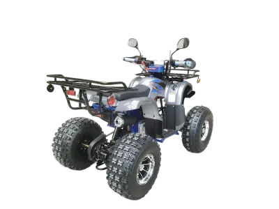 Квадроцикл детский Мотомир TERMIT TT CROSS серый/синий (машинокомплект)