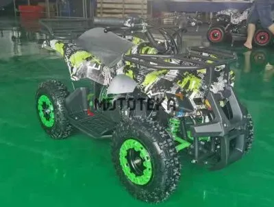 Квадроцикл детский Мотомир TARGET TREK 2 зелёный (машинокомплект)