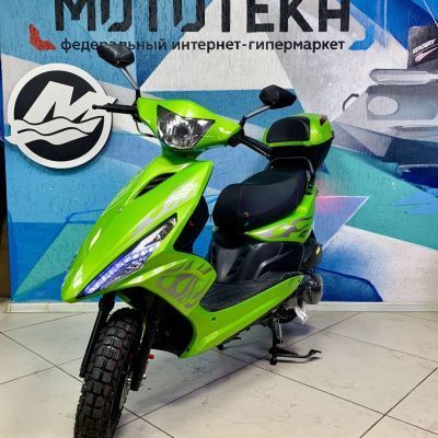 Скутер Мотомир SLASH зелёный